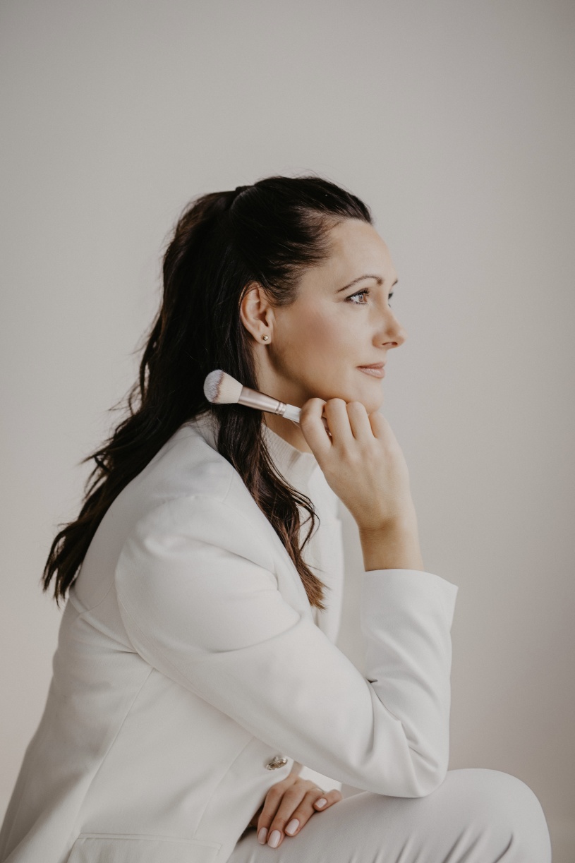 Diyana Barkow bei einem Styling